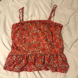 Francesca’s floral tank top
